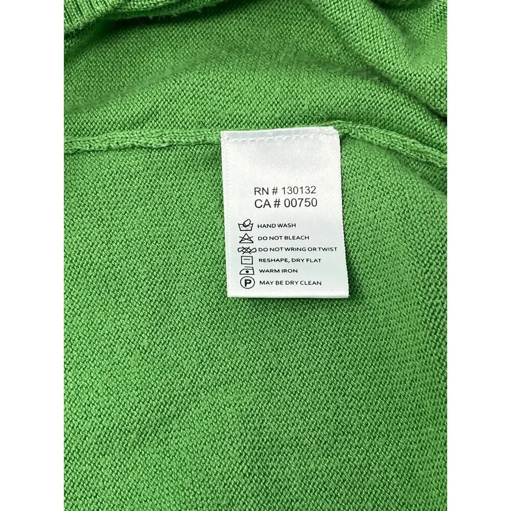Bobby Jones Men's Green Pima Cotton Pullover Size Unknown Pre-Owned with Fading